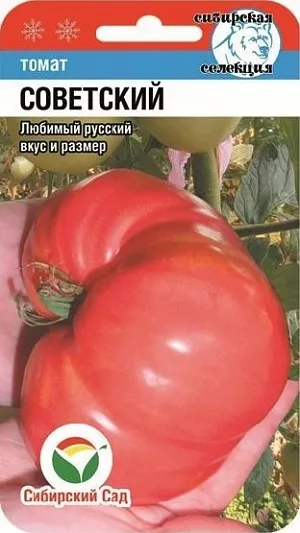 Описание и характеристика томата Советский, отзывы, фото